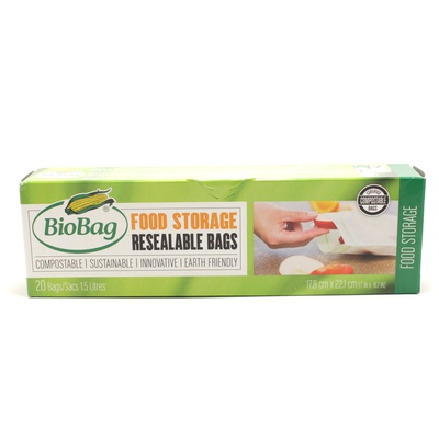 BIOBAG FOOD STORAGE  BAGS