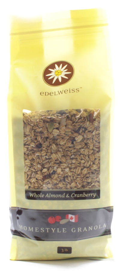 Edelweiss - Whole Almond and Cranberry Granola