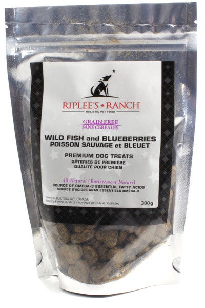 Riplees Ranch - Wild Fish and Blueberry Dog Treats
