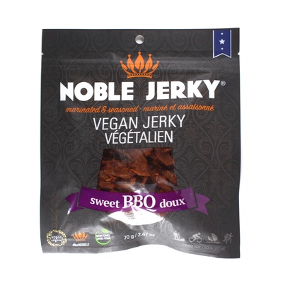 NOBLE VEGAN JERKY - SWEET BBQ