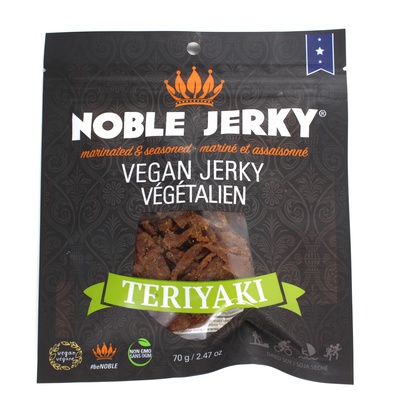 NOBLE VEGAN JERKY - TERIYAKI