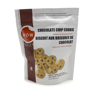 Wow - Wheat and Gluten Free Chocolate Chip Cookies