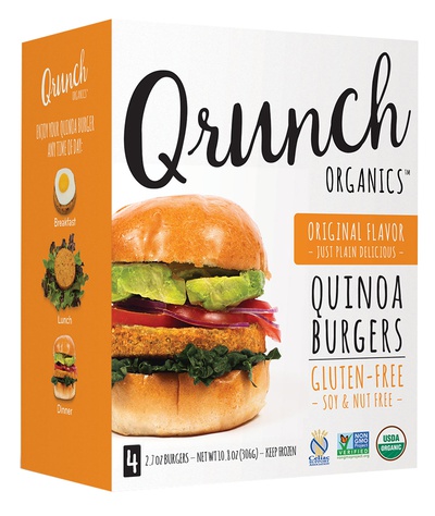 QRUNCH ORGANIC VEG PATTY-ORIGINAL