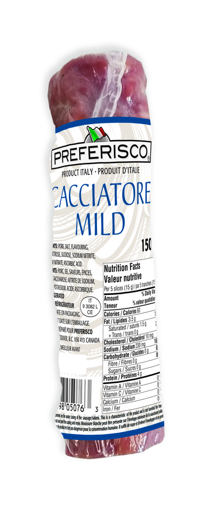 PREFERISCO CACCIATORE MILD SALAMI