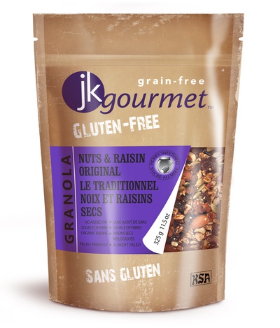 JK GRANOLA NUTS & RAISIN