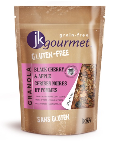 JK GRANOLA BLACK CHERRY APPLE
