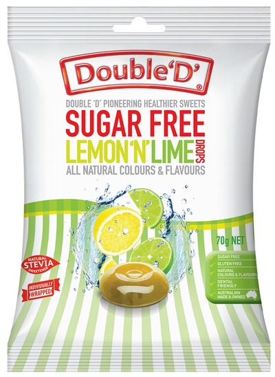DOUBLE D SUGAR F LEMON LIME CANDY