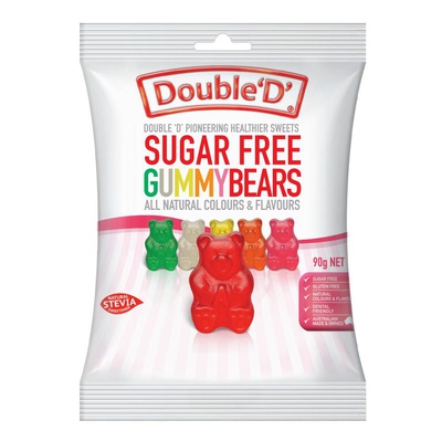 DOUBLE D SUGAR FREE GUMMY BEARS