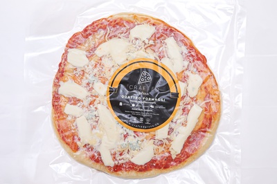 Crafted Pizza - Quattro Formaggi Pizza