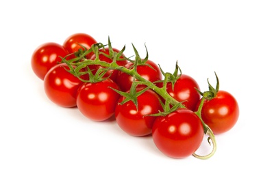 Red Cherry Tomatoes on the Vine