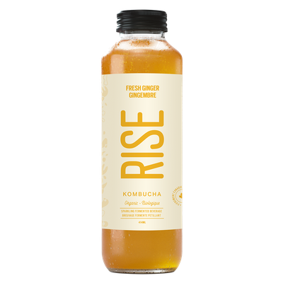 Rise - Organic Fresh Ginger Kombucha