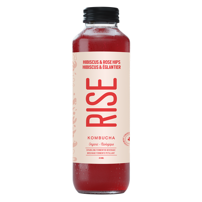 Rise - Organic Hibiscus & Rosehips Kombucha
