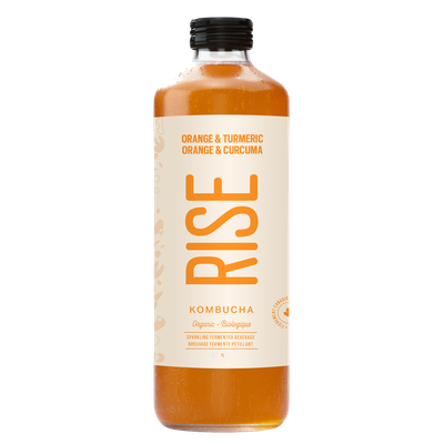 Rise - Organic Orange & Turmeric Kombucha