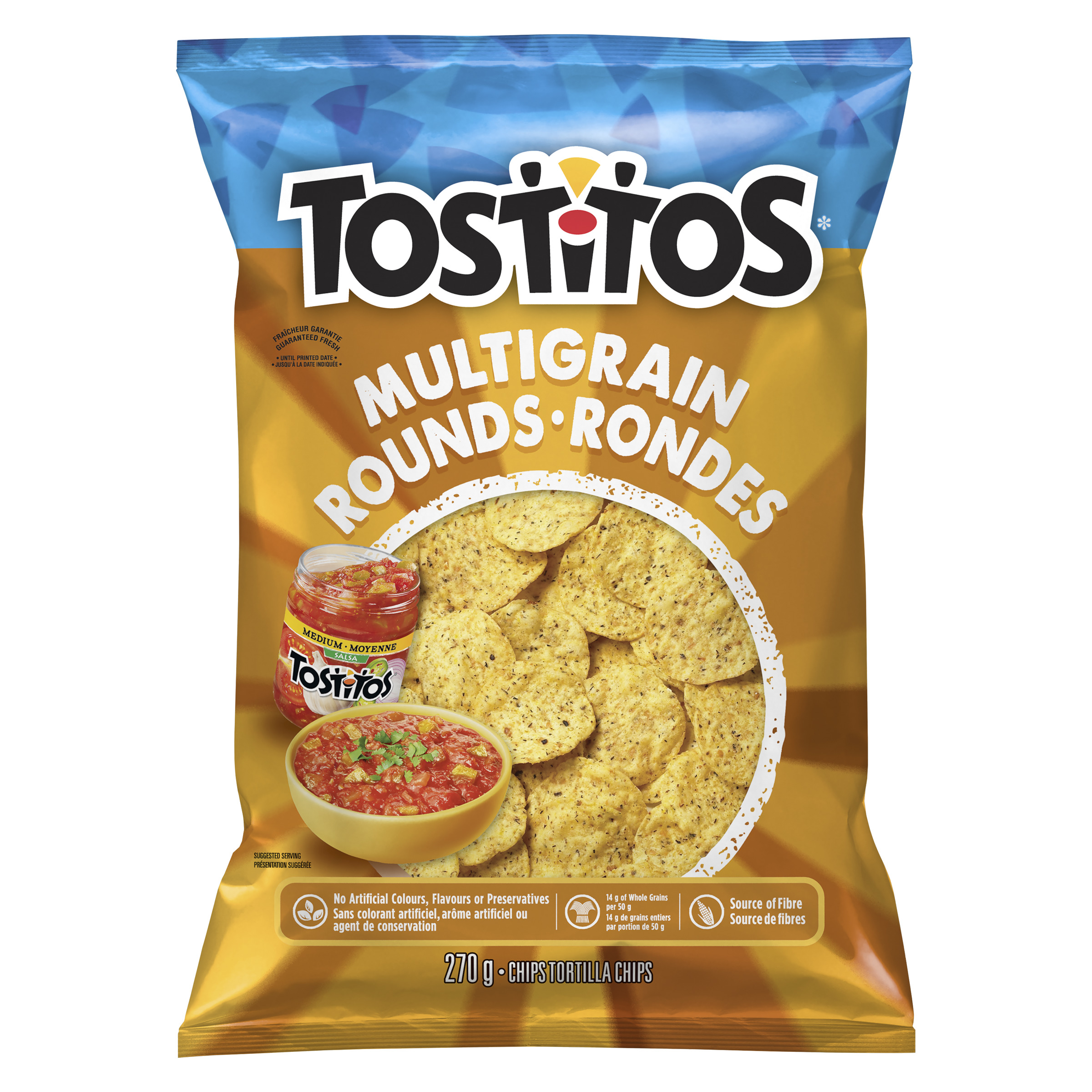 Tostitos Multigrain Rounds Tortilla Chips Stong s Market