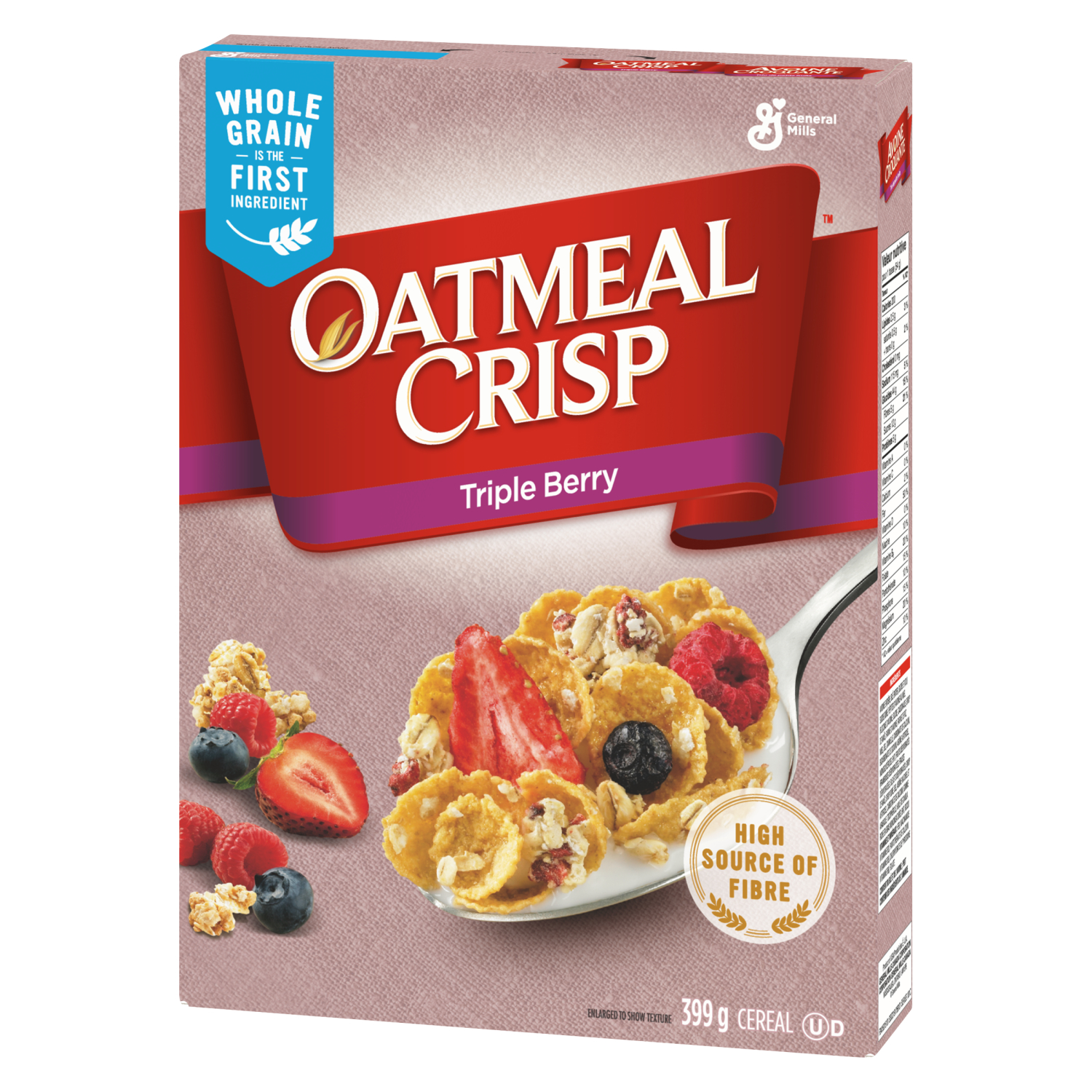 General Mills Oatmeal Crisp Triple Berry Cereal Stong s Market