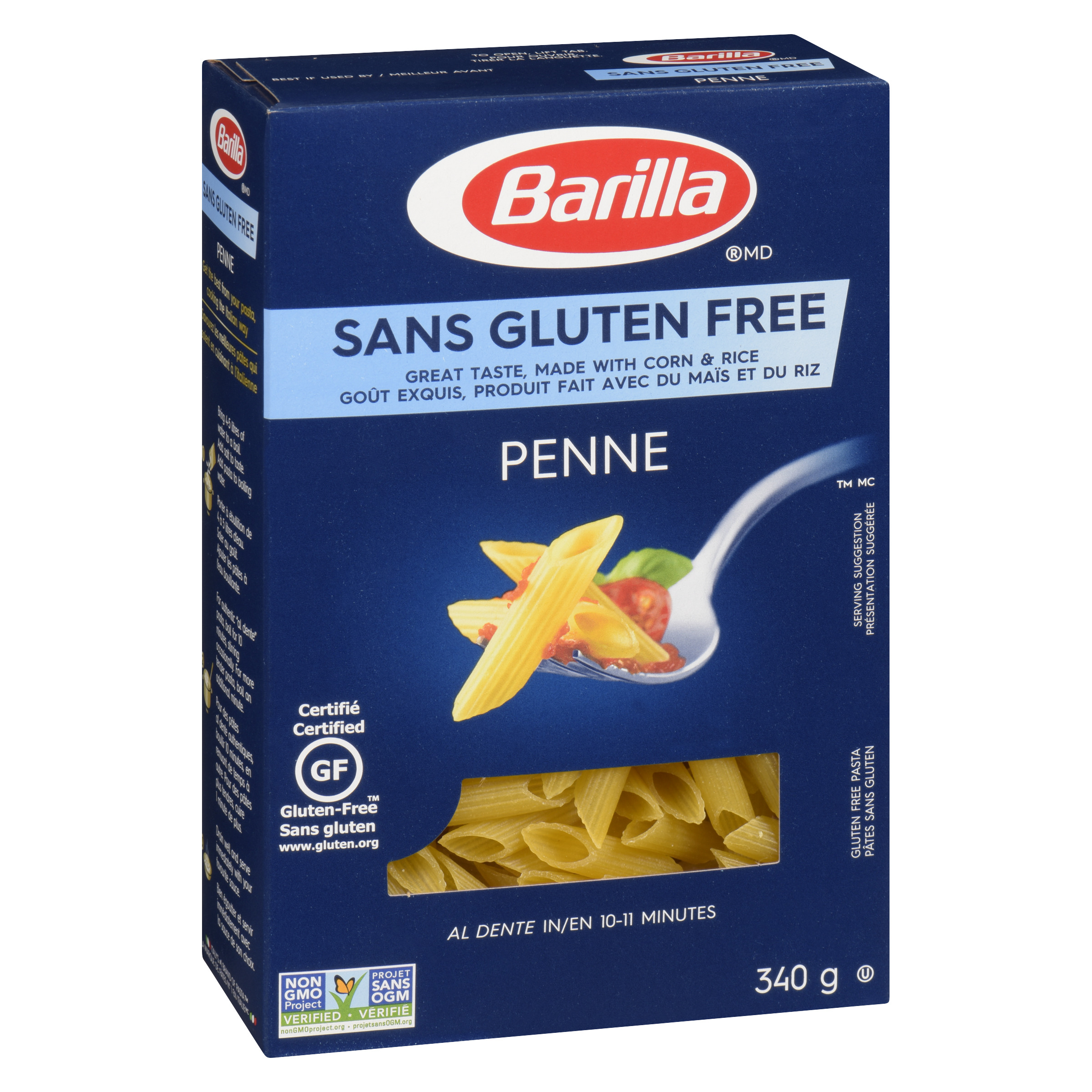 Penne Rigate Sans Gluten