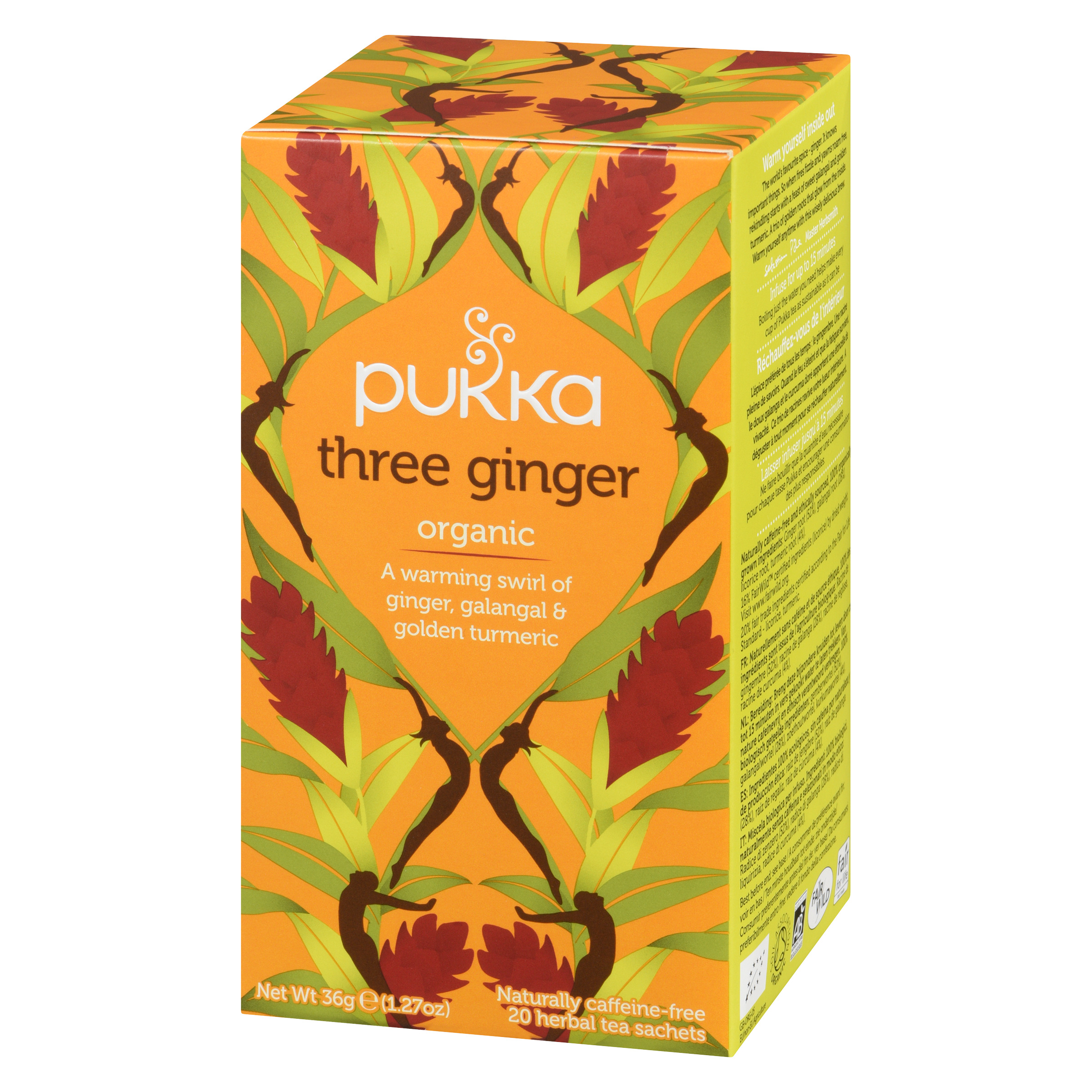 Pukka Tea Organic Three Ginger Tea Stong's Market