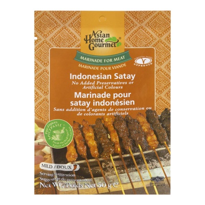 Asian Home Gourmet - Marinade for Indonesian Meat Satay