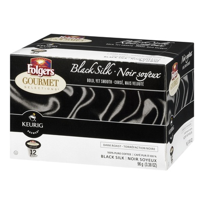 Folgers - Black Silk Dark Roast K-Cups