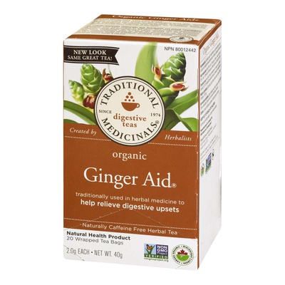 Traditional Medicinals Organic Ginger Aid 