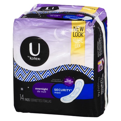 KOTEX U MAXI OVERNIGHT PADS