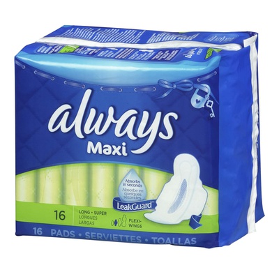 ALWAYS MAXI SUPER W / WINGS