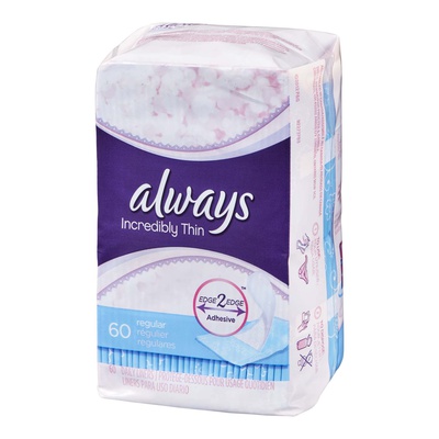 ALWAYS PANTYLINERS - THIN, UNSC