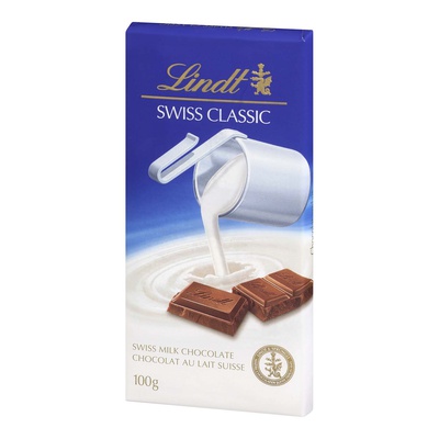 Lindt - Swiss Classic Milk Chocolate Bar