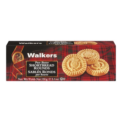 Walkers - Pure Butter Shortbread Rounds
