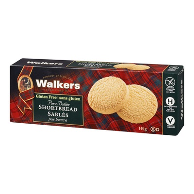 Walkers - Gluten Free Pure Butter Shortbread Cookies