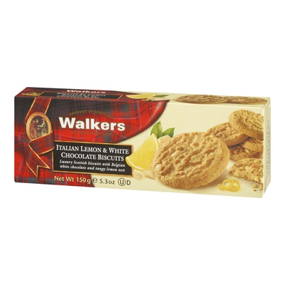 Walker - Italian Lemon and White Chocolate Biscuits