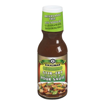 KIKKOMAN PRESERVAT FREE STIR-FRY SAUCE