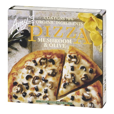 AMYS ORGANIC PIZZA-MUSHROOM/OLIVEE