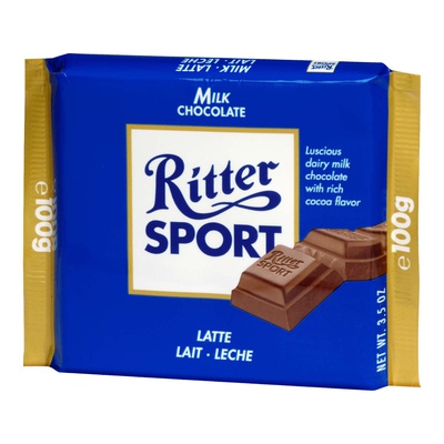 Ritter Sport - Fine Milk Chocolate Bar