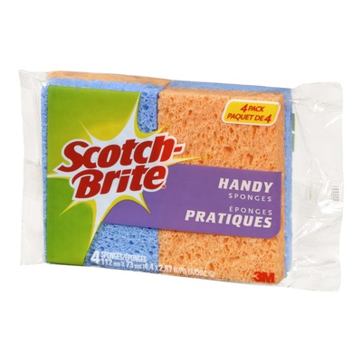 Scotch Brite - Cleaning Sponge's -  4 Pack