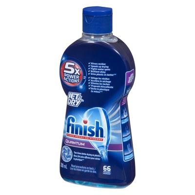 Finish -  Dishwasher Liquid Quantum Rinse Agent