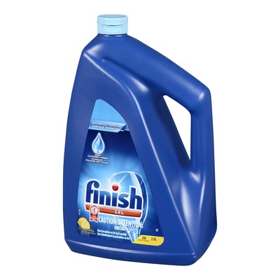 FINISH DISH LQD - 2 IN 1 GEL LEM