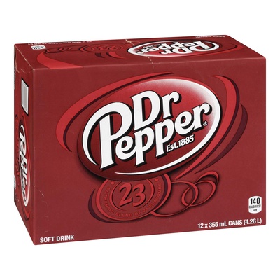DR. PEPPER 12 PACK 355M