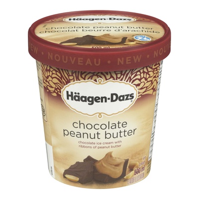Haagen Dazs Ice Cream - Chocolate Peanut Butter