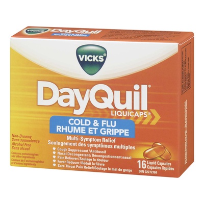 DAYQUILL LIQUICAPS COLD&FLU