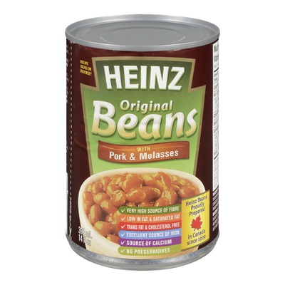 HEINZ ORIG BEANS PORK&MOLA