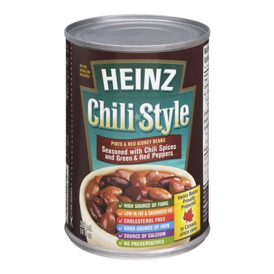 Heinz - Fiesta Chili Beans Pinto and Red Kidney Beans with Peppers