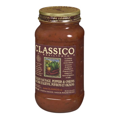 Classico - Italian Sausage, Peppers and Onion Pasta Sauce