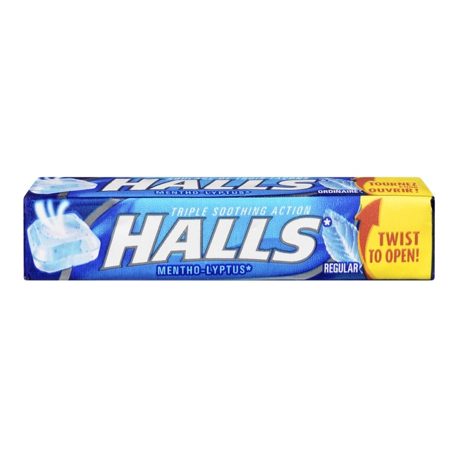 HALLS COUGH DROPS REGULAR Stong's Market