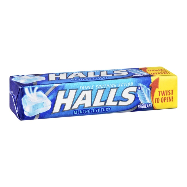 HALLS COUGH DROPS REGULAR Stong's Market