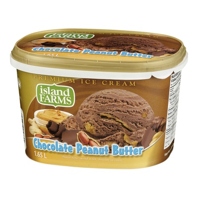 Island Farms - Premium Chocolate Peanut Butter Ice Cream