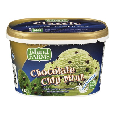 Island Farms Classic - Chocolate Chip Mint Ice Cream