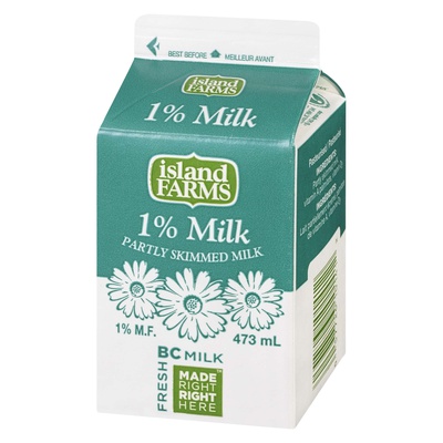 ISLAND FARMS 1% MILK