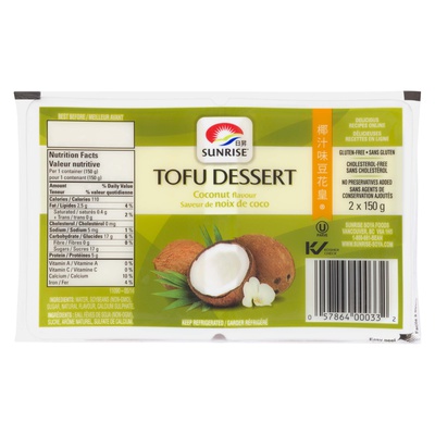 Sunrise - Coconut Flavour Tofu Dessert