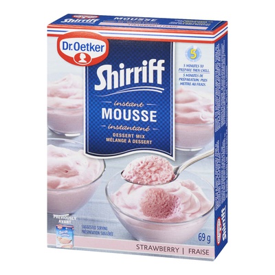 Dr. Oetker - Shirrif Strawberry Mousse